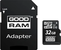 Goodram M1AA-0320R12 32gb microsdhc class 10 uhs-i + adapterrel kép
