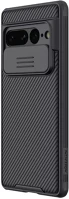Google 69968 Nillkin camshield pro  pixel 7 pro műanyag hátlap tok, fekete kép