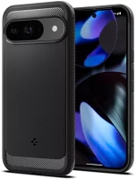 Google ACS07685 Spigen rugged armor pixel 9 pro / pixel 9 tok, matte black, fekete kép