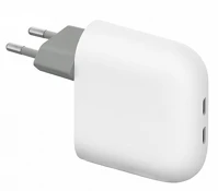 Google GA09856-EU Pixel flex hálózati töltő 2 type-c aljzat (67w, pd gyorstöltő) fehér kép