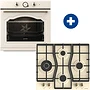 Gorenje 100056002 Bos67372cli beépíthető sütő +  gw6d42cli beépíthető gáz főzőlap kép