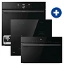 Gorenje 100076030 bsa6747dgwi beépíthető sütő + gorenje gi621fmc beépíthető indukciós kép