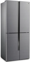 Gorenje NRM8182MX 4 ajtós hűtőszekrény fagyasztóval E Energiaosztály, Hűtő: 265L kép