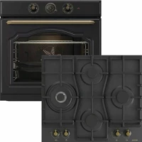 Gorenje BOS67372CLB + GW6D42CLB Sütő és főzőlap szett kép