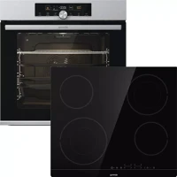 Gorenje BPS6747A06X + ECT644BSC Sütő és főzőlap szett kép