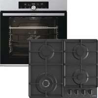 Gorenje BPS6747A06X +GW641BFB Bps6747a06x +gw641bfb  sütő és főzőlap szett kép