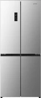 Gorenje NRM819E61X 4 ajtós hűtőszekrény fagyasztóval e,311l/149l,nofrost,37 db,szél: 79.4 cm kép