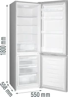 Gorenje RK418DPS4I Alulfagyasztós hűtőszekrény kép