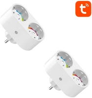 Gosund SP211-2 smart wi-fi-s okos konnektor, két aljzat, fehér, 2 darabos kiszerelés kép