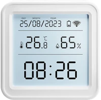 Gosund ST17 Zigbee   lcd intelligens hőmérséklet és páratartalom érzékelő tuya kép