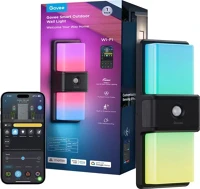 Govee H7078 Külréti okos fali led lámpa fekete kép