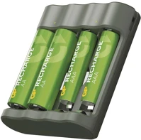 Gp 2100MAH+2XAAA Akkumulátor töltő recharge b441+2xaa recharge 2100mah+2xaaa recharge 800mah kép