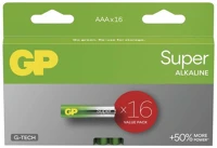 Gp B0112H Super alkáli elem aaa 16db kép