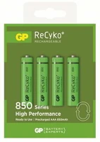 Gp GP85AAAHC-RCK-PGB4-NEW GP akku ReCyko m.ceruza 850mA 4db/Cs kép