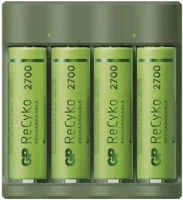 Gp RECYKO B421 Recyko b421 akkutöltő + 4×aa  recyko 2700 kép