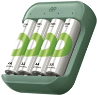 Gp RECYKO B423 4× AA Akkumulátor töltő recyko b423 4× aa  recyko 2100 mah kép