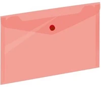 Grand 02.0039204 Irattasak  a/5 patentos átlátszó piros kép