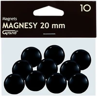 Grand 08.0007601 Táblamágnes  20mm fekete kép