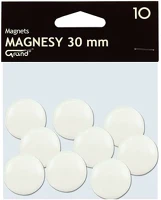 Grand 08.0007702 Táblamágnes  30 mm fehér kép