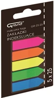 Grand 150-1417 Oldaljelölő  nyilak műanyag vegyes szín 5x25 lap kép