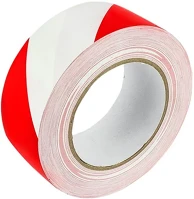 Grand 21.01867 Jelzőszalag  48mm x 50m piros-fehér kép