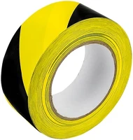 Grand 21.01868 Jelzőszalag  48mm x 50m sárga-fekete kép