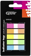 Grand GR-113-25 Oldaljelölő  gr-113-25 műanyag vegyes szín 5x25 lap kép