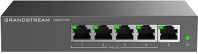 Grandstream GWN7700P Hálózati kapcsoló beállítást nem igénylő (unmanaged) gigabit ethernet (10/100/1000) ethernet-áramellátás (poe) támogatása fekete kép