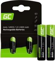 Green cell GR08 800 mah aaa akkumulátor (2db/csomag) kép
