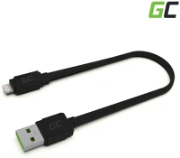Green cell KABGC02 Gcmatte usb - lightning töltőkábel 25cm kép