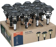 Grundig 326400 Solar leszúrható kerti lámpa, fekete, 1 db kép