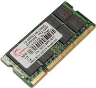 G.skill F2-5300CL4S-2GBSQ Standard 2gb 667mt/s ddr2 - sodimm memória zöld kép