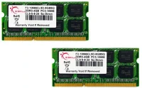 G.skill F3-10666CL9D-8GBSQ 8gb ddr3-1333 sq memóriamodul 2 x 4 gb 1333 mhz kép