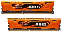 G.skill F3-1600C9D-8GAO 8gb ddr3 1600mhz kit(2x4gb) ares orange kép