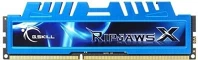 G.skill F3-1600C9Q-32GXM 32gb ddr3 1600mhz kit(4x8gb) ripjawsx blue kép
