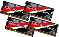 G.skill F3-1866C11Q-32GRSL Ripjaws 32gb 1866mt/s ddr3 - sodimm memória cl11 kit of 4 zöld kép