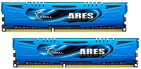 G.skill F3-2400C11D-16GAB 16gb ddr3 2400mhz kit(2x8gb) ares blue kép