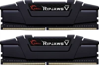 G.skill F4-3200C16D-64GVK 64gb ddr4 3200mhz kit(2x32gb) ripjawsv black kép