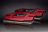 G.skill F4-3600C19D-16GVRB 16gb ddr4 3600mhz kit(2x8gb) ripjawsv red kép