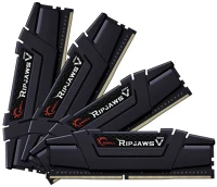 G.skill F4-4000C18Q-128GVK 128gb ddr4 4000mhz kit(4x32gb) ripjaws v black kép