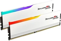 G.skill F5-6000J3636F16GX2-RM5NRW Ripjaws m5 neo rgb 32gb 6000mt/s ddr5 memória cl36 kit of 2 fehér rgb kép