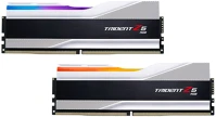 G.skill F5-6000J4040F16GX2-TZ5RS 32gb ddr5 6000mhz kit(2x16gb) trident z5 rgb silver kép