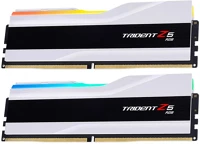 G.skill F5-7200J3646F24GX2-TZ5RW 48gb ddr5 7200mhz kit(2x24gb) trident z5 rgb matte white kép