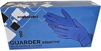 Guarder 1022XL Gumikesztyű nitril púdermentes xl 100 db/doboz ® industry kék kép
