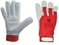 Guarder SF0201 Védőkesztyű juhbőr tépőzáras rögzítéssel xl-es méret  piros kép
