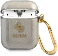 Guess 105082 Glitter collection apple airpods 1/2 tok, fekete kép