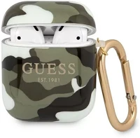 Guess 1/2 TOK Camo collection apple airpods 1/2 tok, fehér-zöld kép