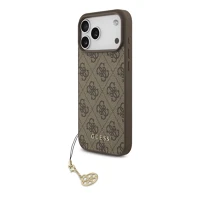 Guess BA3666339525637 Telefontok iphone 17 pro -  4g charm tone on tone barna hátlap tok kép