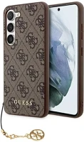 Guess CSA35GF4GBR 4g charms collection samsung galaxy a35 hátlap tok, barna, csa35gf4gbr kép