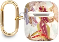 Guess GUA2HHFLU Flower print apple airpods tok, lila kép